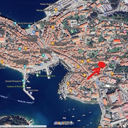 Exclusive City Center Apartment With Garden Rovinj Exteriör bild